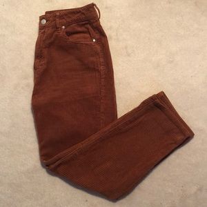 Pacsun corduroy mom jeans